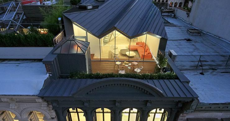 Casas de ensueño: el ático invisible de Nueva York