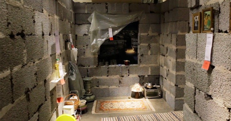Así es una casa en Siria: la polémica instalación de Ikea para concienciar sobre la guerra