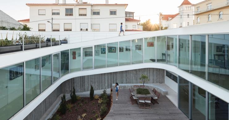 Casas de ensueño: una vivienda de tres plantas sin escaleras