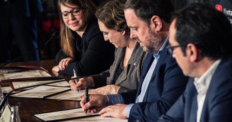 La Generalitat vende inmuebles a Barcelona por 40 millones para financiar las obras del metro