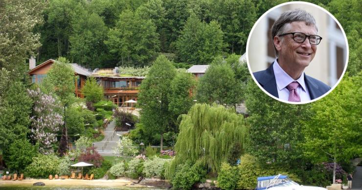La casa en Washington del hombre más rico del planeta, Bill Gates