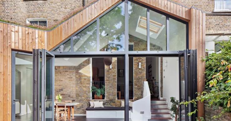 Casas de ensueño: la vivienda que aprovecha hasta el último rayo de sol en Londres