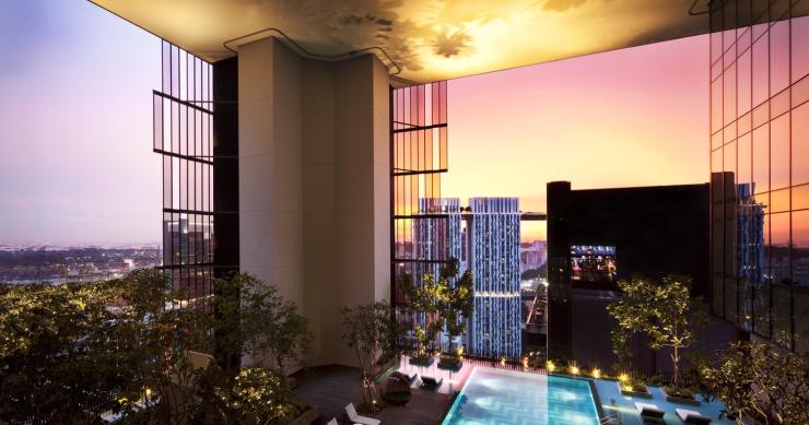 Hoteles con encanto: Un vergel vertical en el centro financiero de Singapur