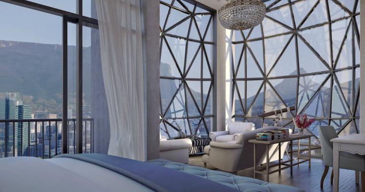 Un antiguo silo reconvertido en hotel de lujo con habitaciones en forma de ‘burbuja’ de cristal
