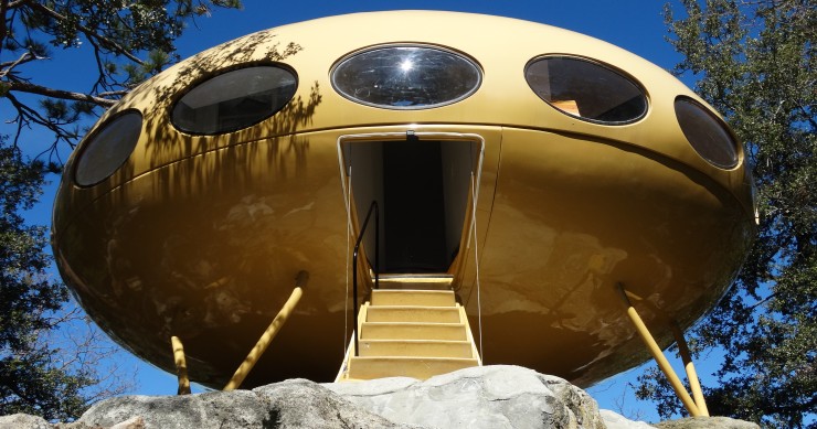 El misterio de las casas con forma de platillo volante