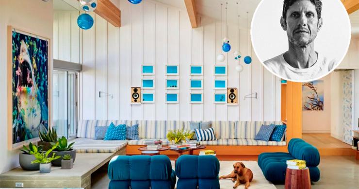  El cantante Mike D (Beastie Boys) abre las puertas de su fabulosa casa en Malibú