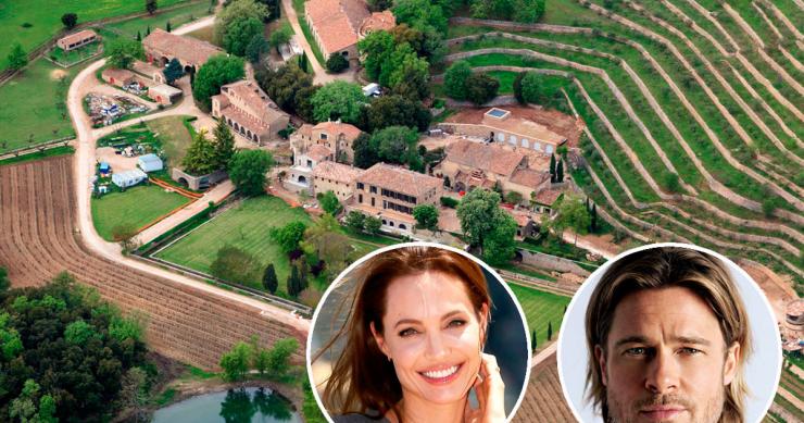 El 'chateau' francés de Brad Pitt y Angelina Jolie