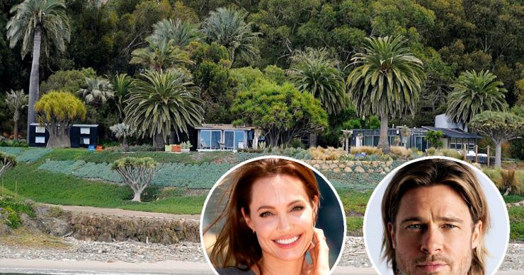 La casa de la playa de Brad Pitt y Angelina Jolie