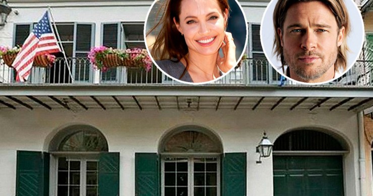 Casa en el French Quarter de Nueva Orleans de Brad Pitt y Angelina Jolie