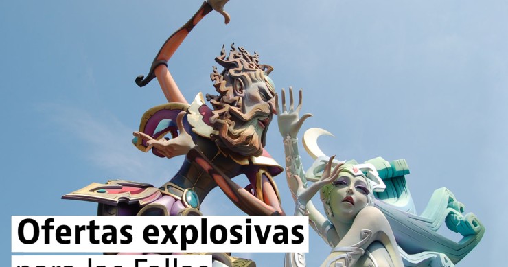 Alojamiento de última hora para las Fallas de Valencia