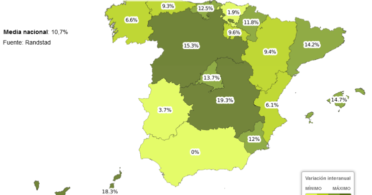 Los contratos fijos a mayores de 45 años baten récord: en qué sectores y regiones crecen más