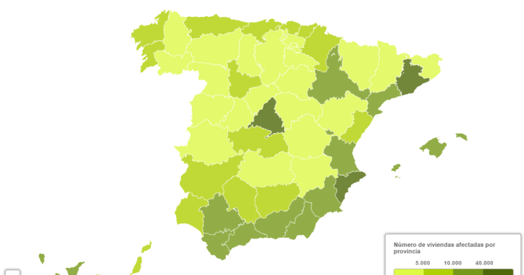 550.000 viviendas transmitidas a pérdida desde 2013 podrían reclamar el pago de la plusvalía municipal