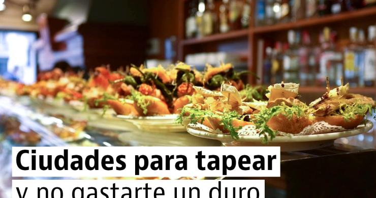 Las ciudades más divertidas para ir de tapas