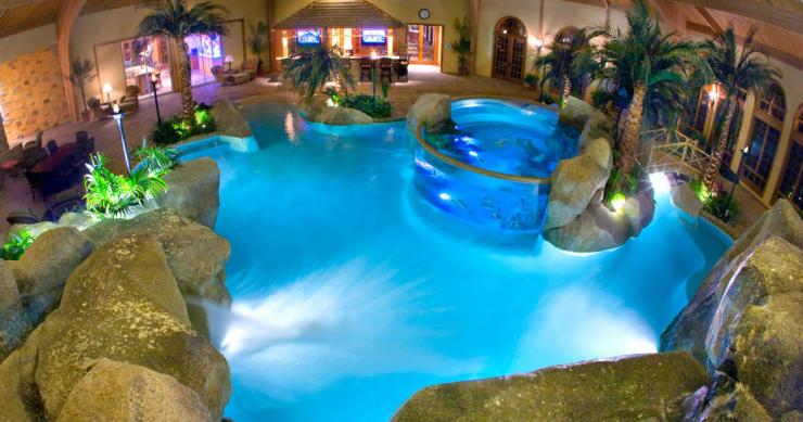 Lo último en lujos: no eres rico de verdad si no tienes una impresionante piscina interior