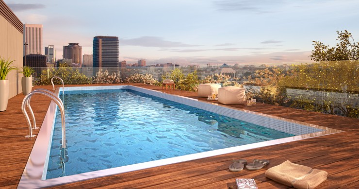 Así son las nuevas ‘superviviendas’ de lujo que se están construyendo en el centro de Madrid