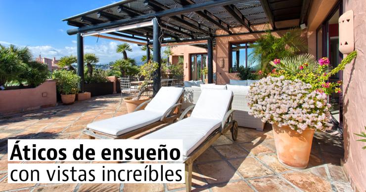 áticos de ensueño con vistas increíbles