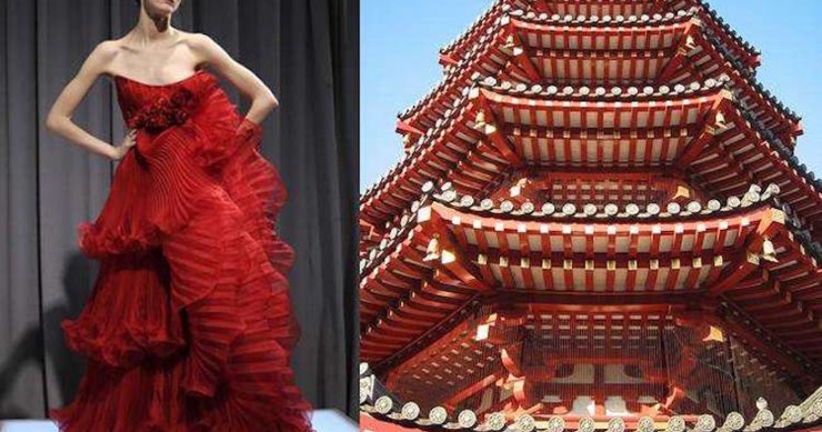 Así inspira la arquitectura a la moda de alta costura