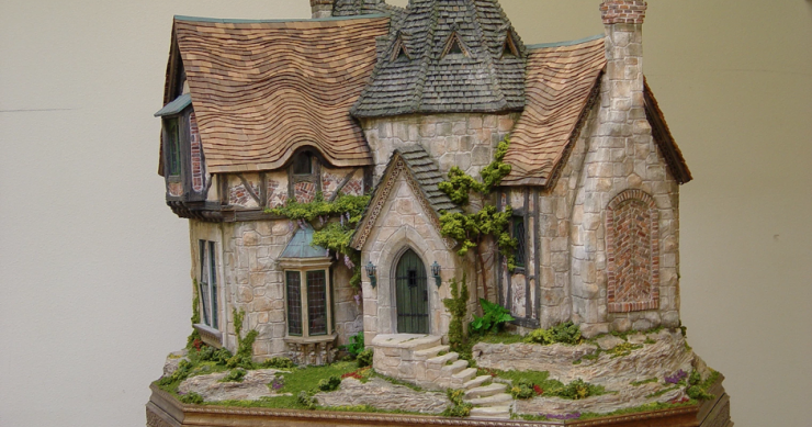 De la realeza a la Tierra Media: casas de muñecas que te dejarán boquiabierto