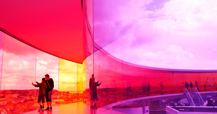 La mejor obra de uno de los mayores museos de Europa: una mirada arcoíris a la ciudad de Aarhus