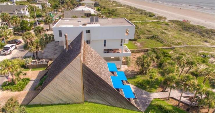 Casas de ensueño: una increíble pirámide a la venta en la costa de Florida