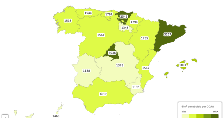 El precio de la vivienda nueva registra en junio la mayor subida desde el pico de la burbuja, según ST