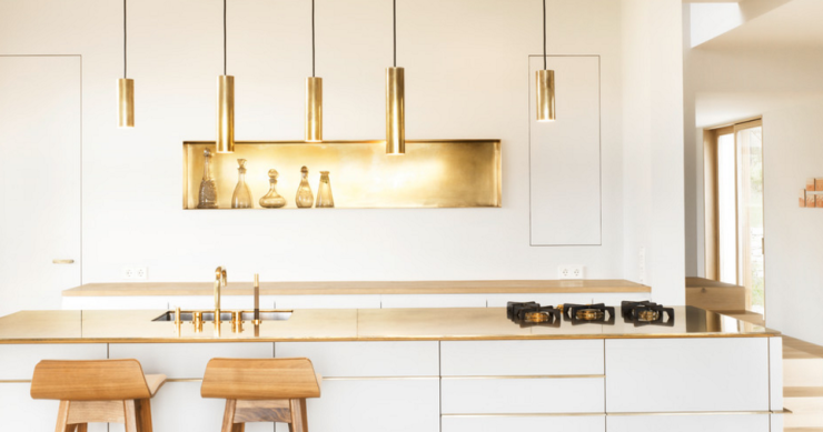 13 ideas de decoración para tener una cocina de lujo sin esfuerzo