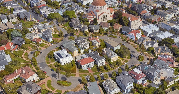 Una factura mal hecha permite a una pareja comprar por poco dinero una calle de millonarios