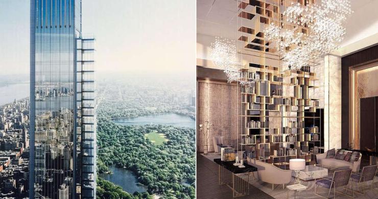 Así serán los apartamentos del rascacielos residencial más alto del mundo en Nueva York