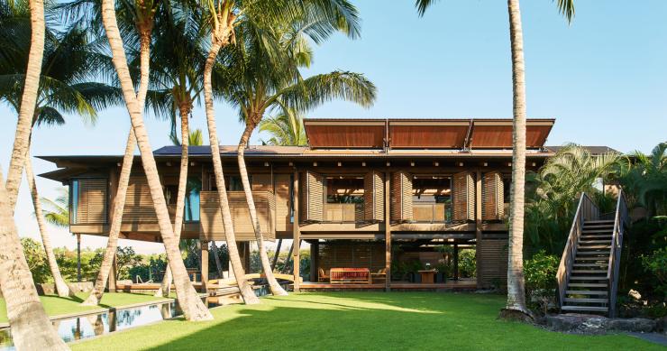 Casas de ensueño: un paraíso terrenal en la costa de Hawái
