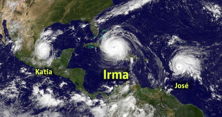El antes y el después de la isla de San Martín tras el paso del huracán Irma