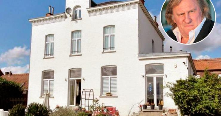 Gérard Depardieu pone en venta su casa de alquiler vacacional en Bélgica por 1,2 millones