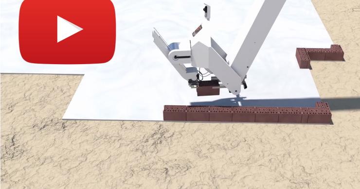 Los robots llegan a la construcción: así es el primer 'obrero' capaz de colocar 1.000 ladrillos a la hora