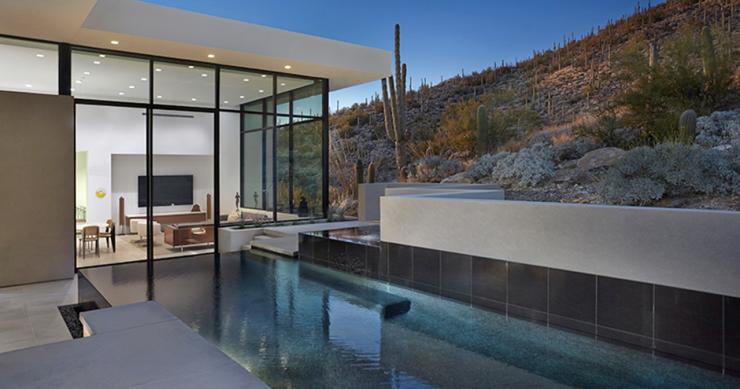 Casas de ensueño: una mansión que esconde mucho arte en pleno desierto