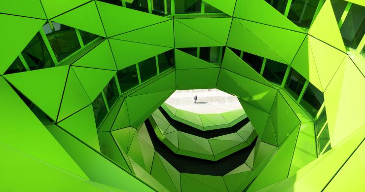 Verde, azul o amarillo: explosión de colores en la arquitectura alrededor del mundo