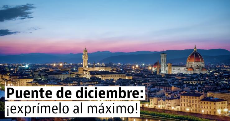 4 planes para disfrutar del puente de diciembre