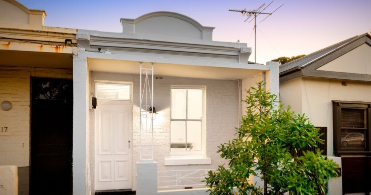 Una fachada clásica victoriana...