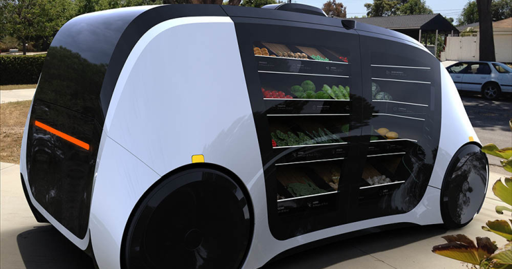 En dron o en una tienda robótica sobre ruedas: así llegará la comida hasta tu casa 