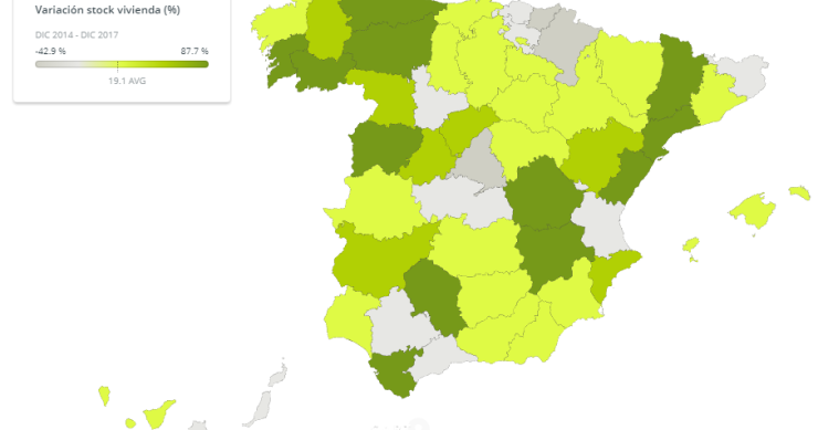 El stock de vivienda usada en Madrid se desploma más de un 40% en los últimos 3 años