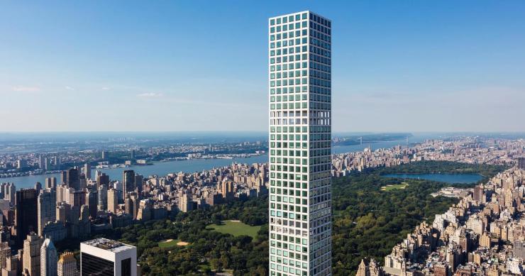 La mina de oro del 432 Park Avenue: el rascacielos con los pisos más caros de Nueva York