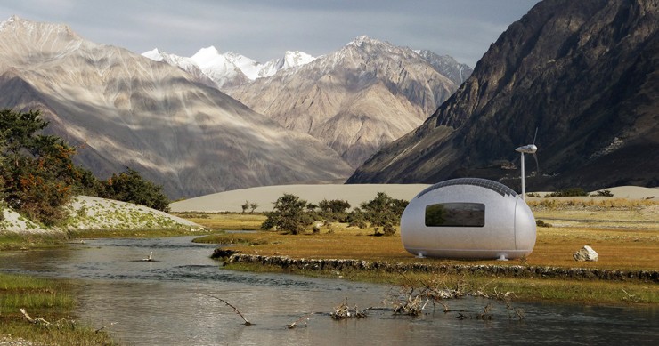 Casas-cápsula para vivir en cualquier parte del mundo