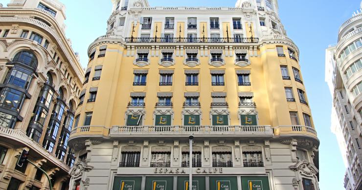 Gran Vía 29, actual sede de la Casa del Libro