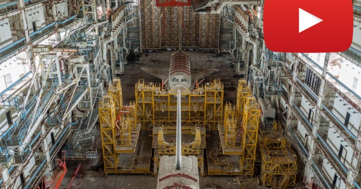 Espectacular vídeo del cosmódromo soviético abandonado