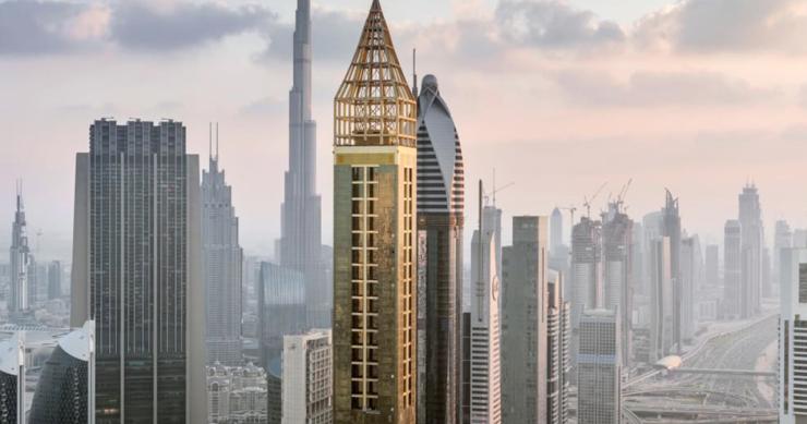 Un hotel de 357 metros de altura