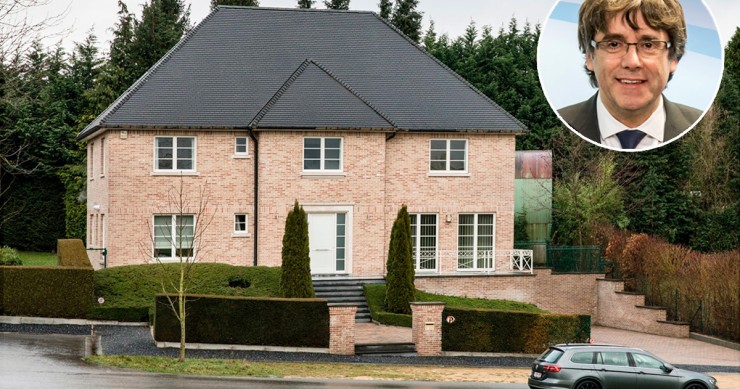 Puigdemont se instala en Bélgica: alquila un chalet de 500 m2 en Waterloo