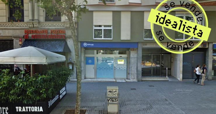 La sede del PP en Barcelona, a la venta en idealista por 2 millones