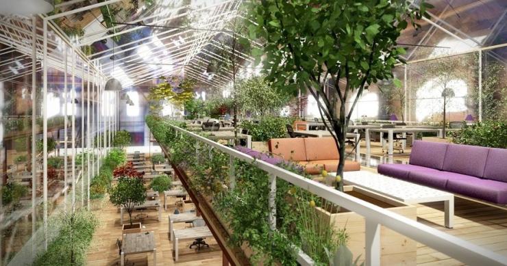 Trabajando en la naturaleza: 10 edificios de oficinas en los que sentirse al aire libre