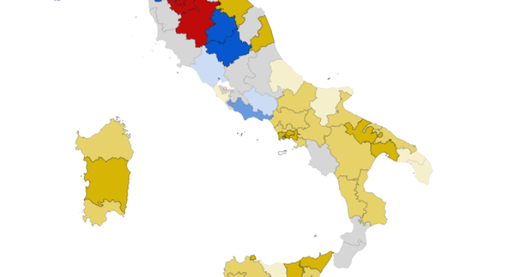 Imagen del día: Así se ha votado en los comicios de Italia