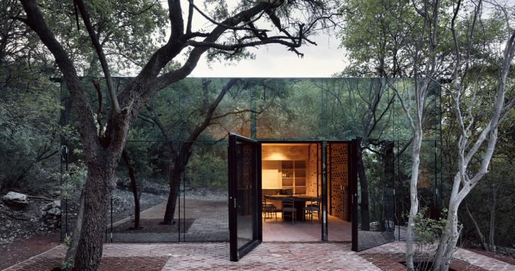 La casa espejo, perfecta para los que quieren camuflarse en el entorno