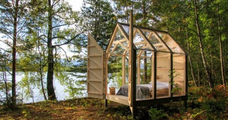 10 increíbles cabañas para disfrutar del buen tiempo