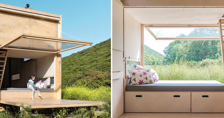 Exterior e interior de la vivienda